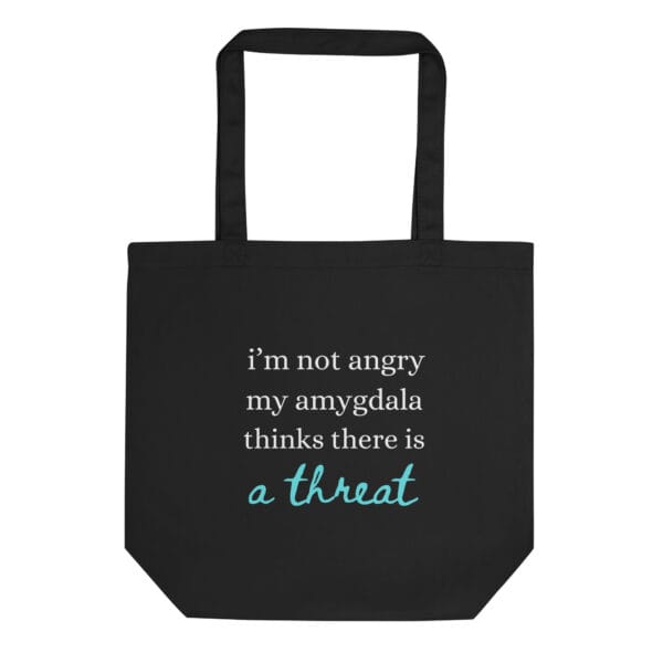I'm Not Angry Eco Tote Bag