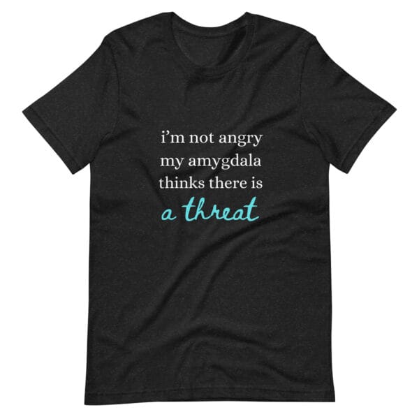 I'm Not Angry Unisex t-shirt - Image 2