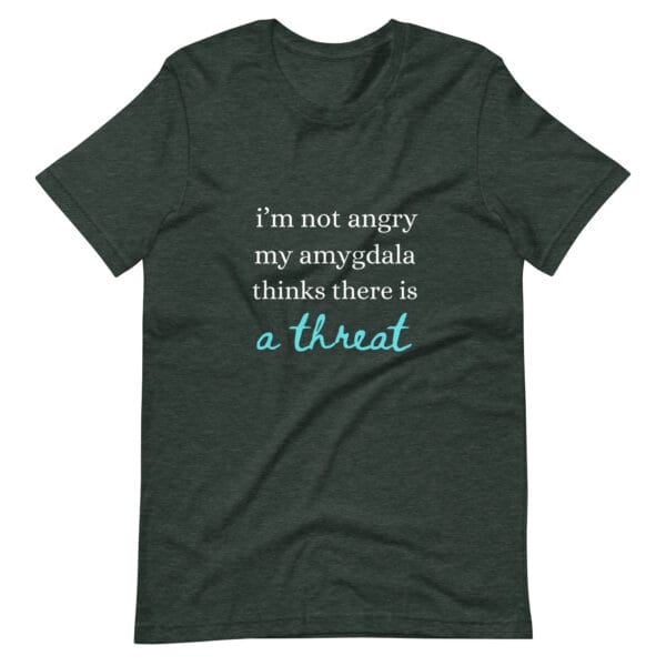 I'm Not Angry Unisex t-shirt - Image 7