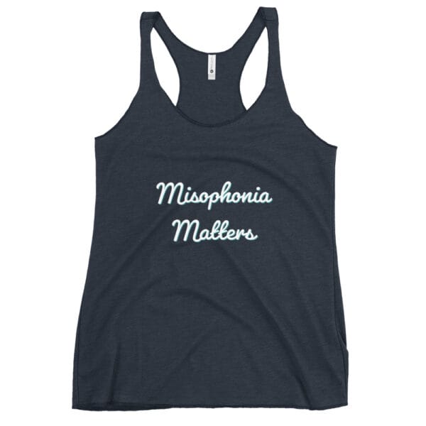 Misophonia Matters Women's Racerback Tank - Image 3